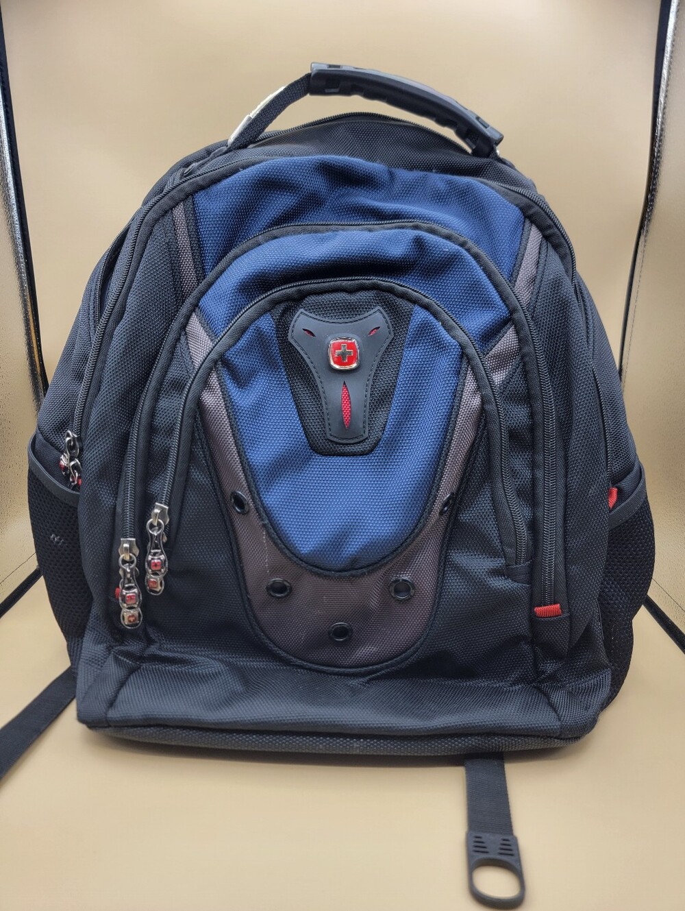Wenger Swiss Gear Ibex 17-Inch Laptop Backpack Bag Black Gray Blue GA-7316-06F00